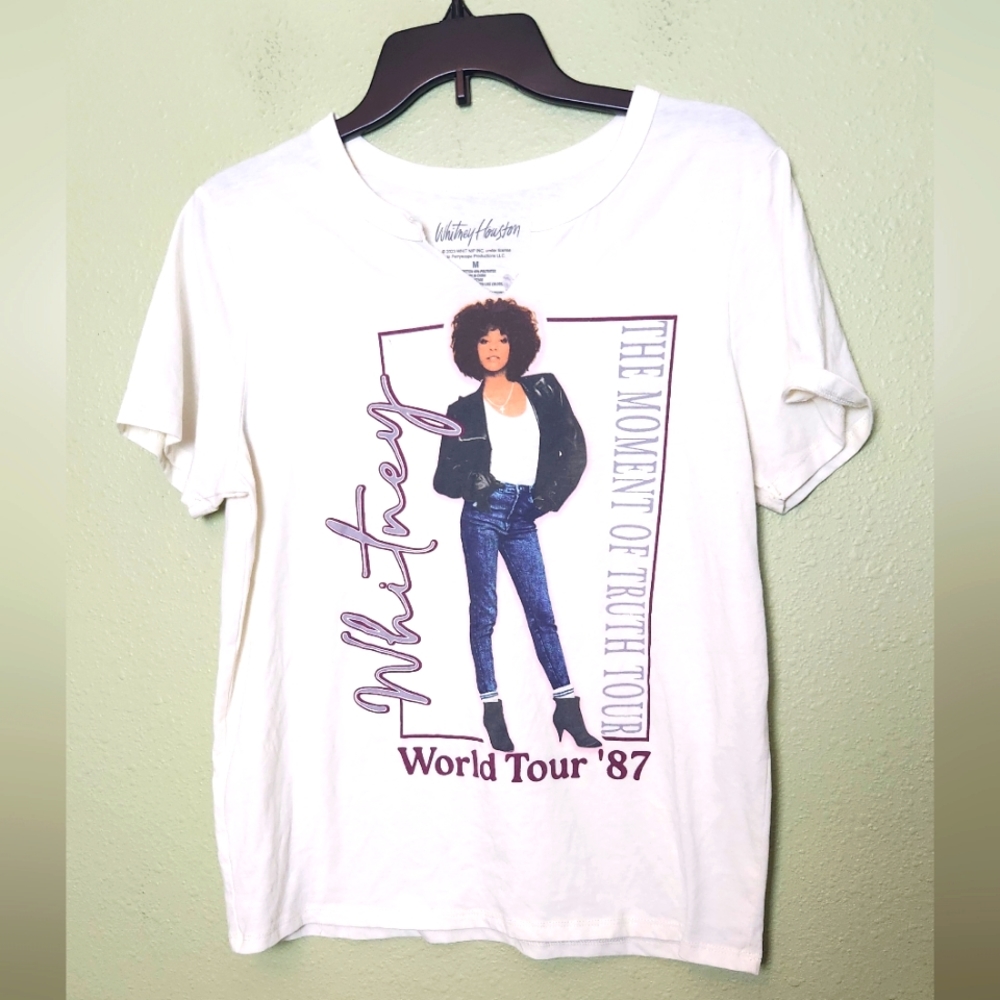 White Graphic Tee